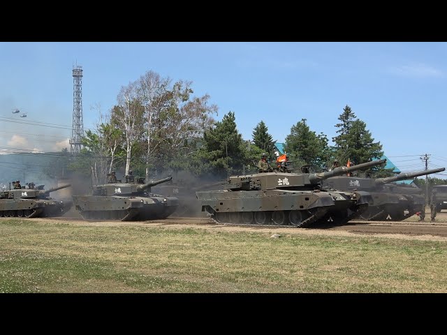 第11旅団創立・真駒内駐屯地開庁記念行事2023年 観閲行進 JGSDF 11th