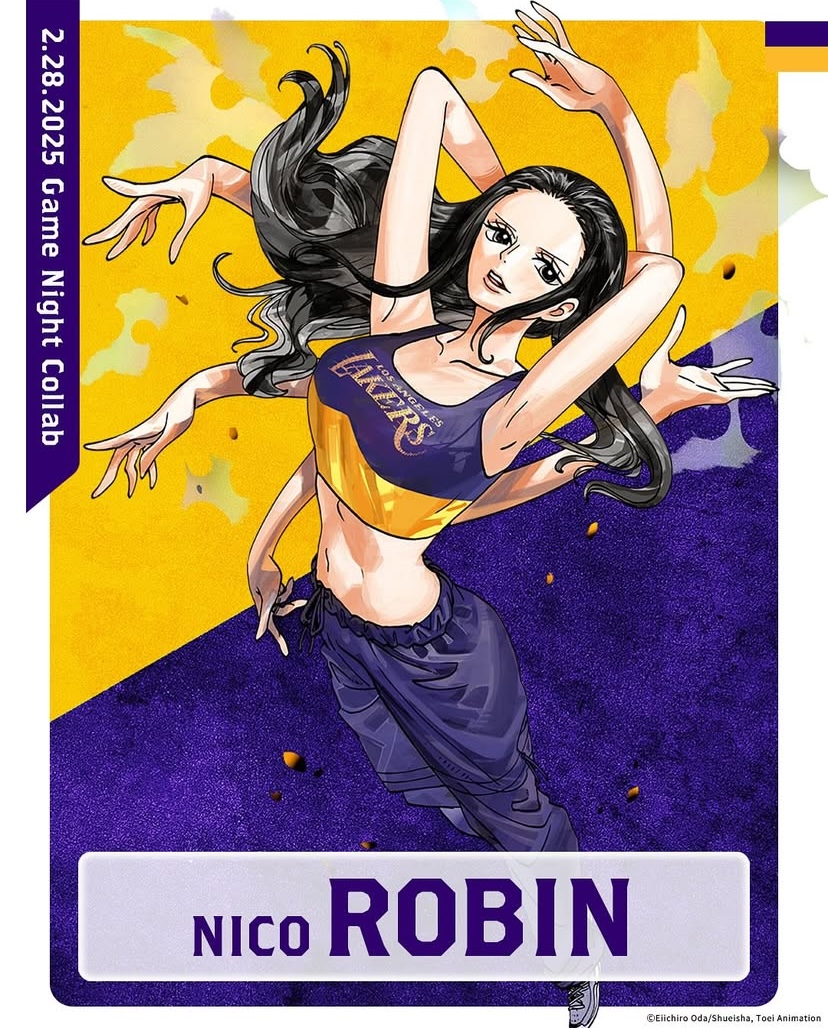 3月1日(土)ワンピースとレイカーズのスペシャルコラボイベント開催