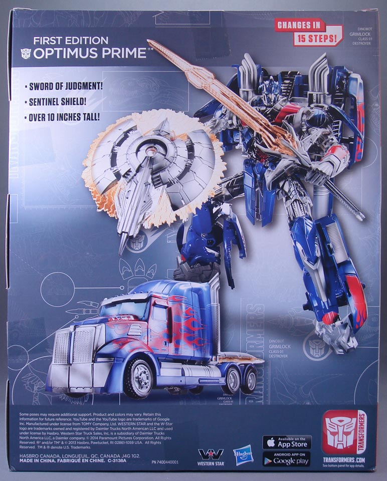 レビュー：TFロストエイジ ファーストエディション オプティマス