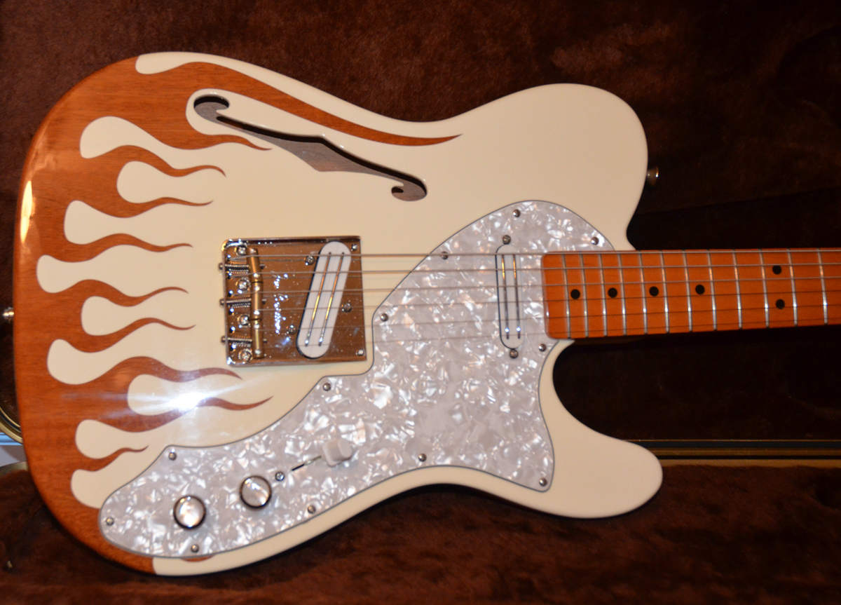 Fender '69 Thinline Flame Telecaster | ChasingGuitars