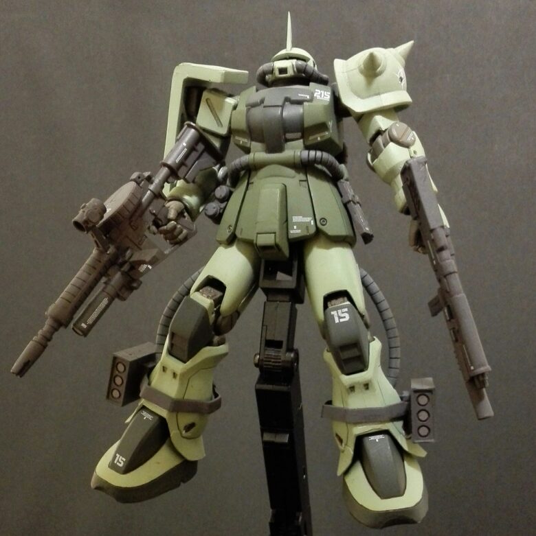 GUNDAM FIX FIGURATION ZEONOGRPHY #3005a ザクIIF2型(グリーン