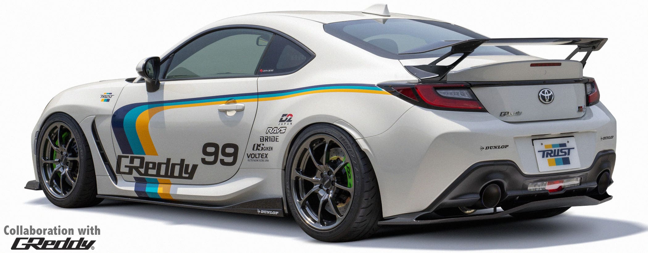 GReddy × VOLTEX ZN8/ZD8 Body Kit for Toyota GR86 - Genuine