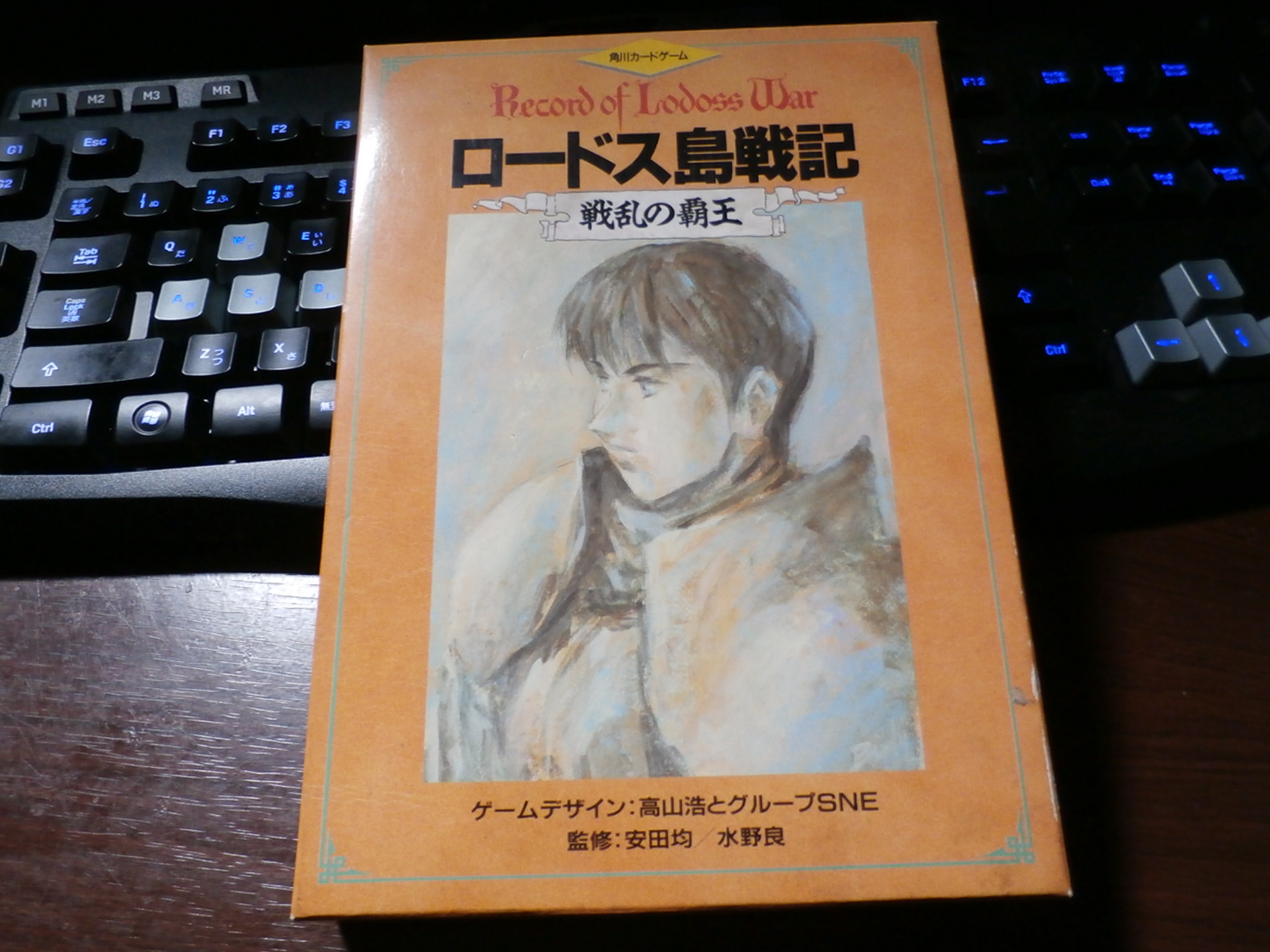 25周年だしロードス島戦記のカードゲーム「戦乱の覇王」を見てみる