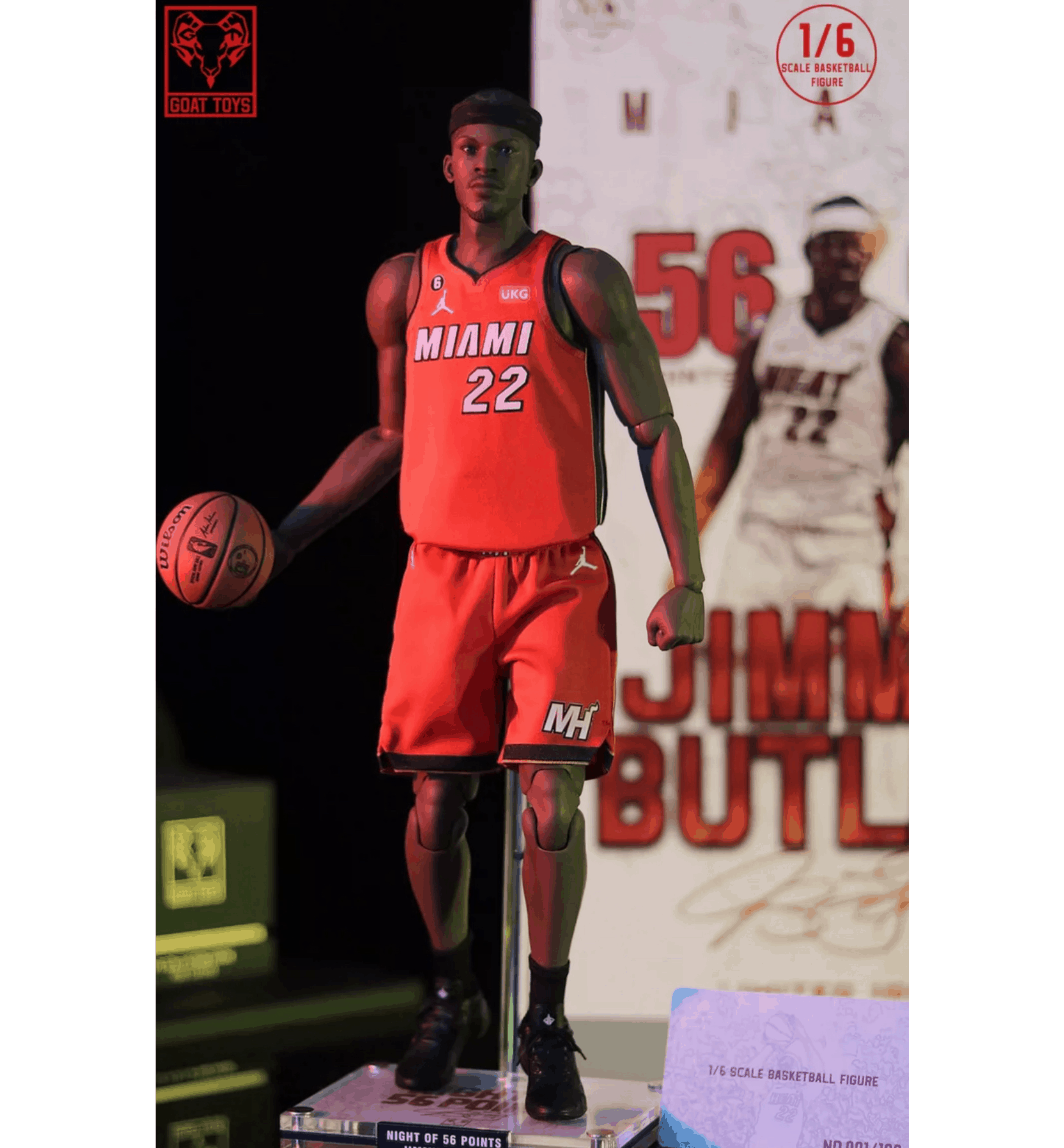 Goat Toys 1/6 NBA Collection: Jimmy Butler NBA Action 12inches