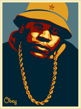 LL Cool J Red - Obey Giant