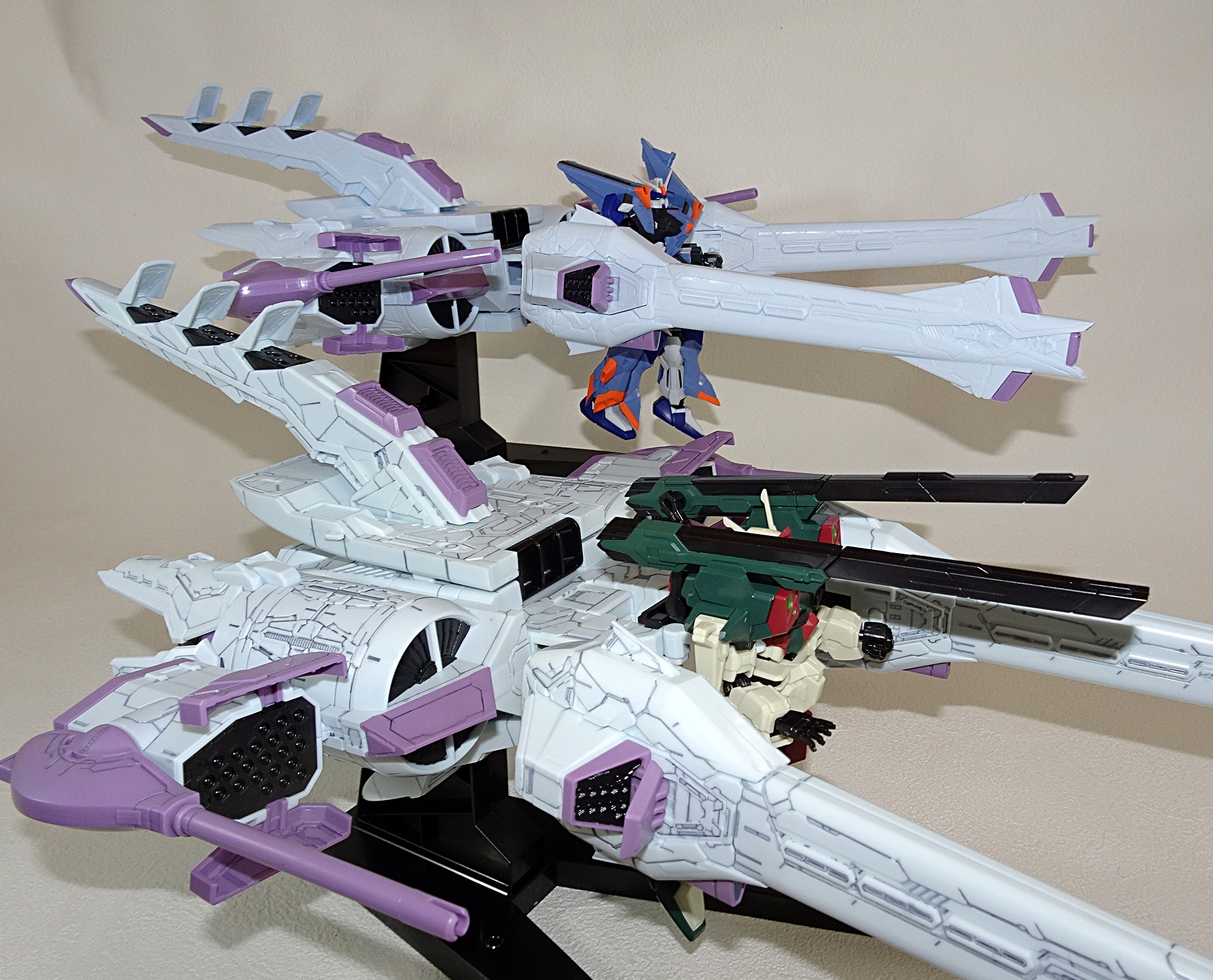 食玩 プレミアムバンダイ GフレームFA ミーティア ユニット SEED