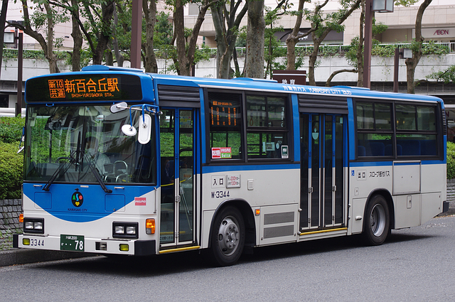 川崎市バス W-3344 | 路線バス車両アルバム