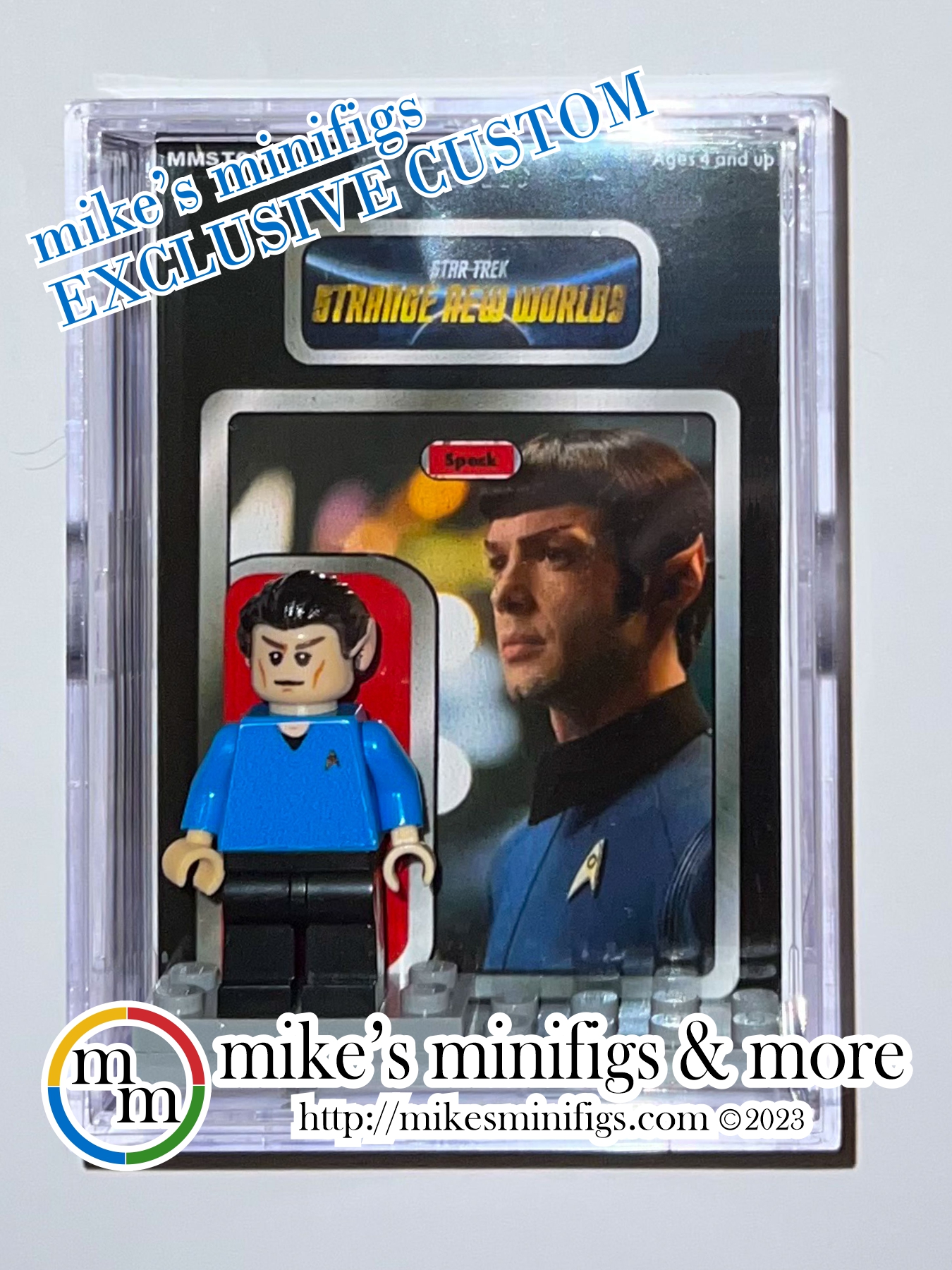 Star Trek: Strange New Worlds – Spock – Mike's Minifigs & More