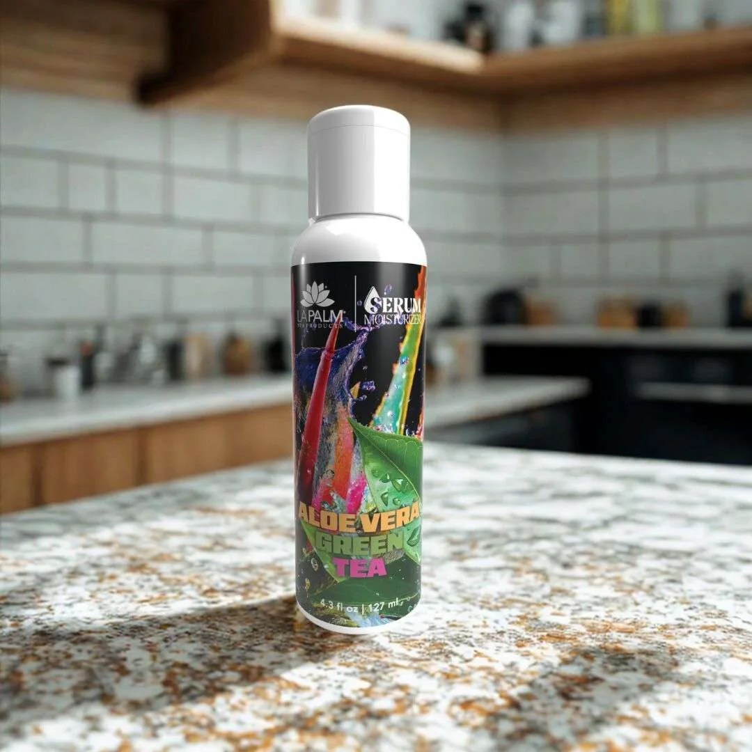 La Palm Serum Moisturizer – Aloe Vera Green Tea - La Palm Products