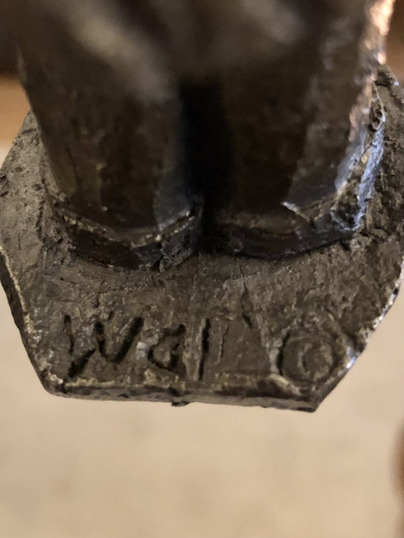 Vintage Hudson Pewter Figurine (Girl Blowing Bubble) » Tookey Buxton