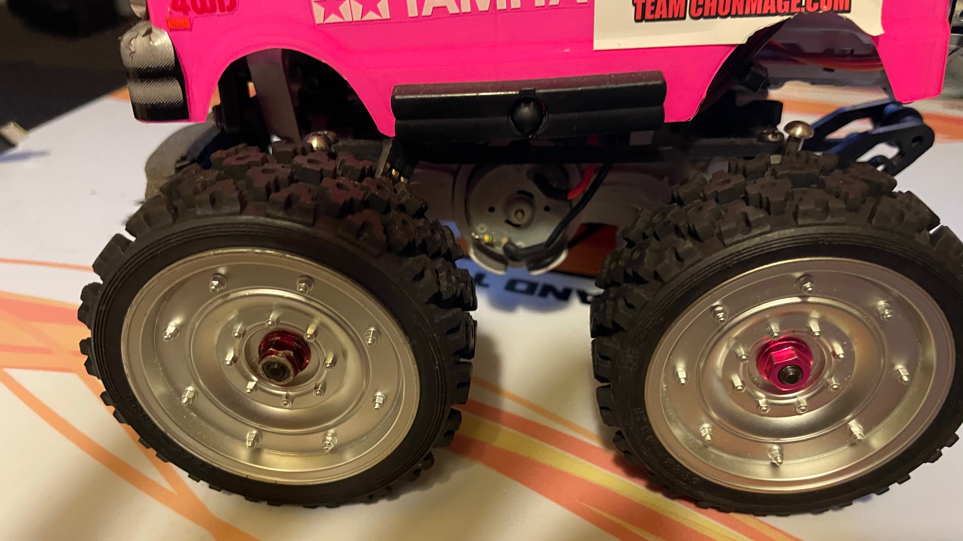 タミヤ ランチボックスミニ(SW-01) キットと一緒に買ったオプション