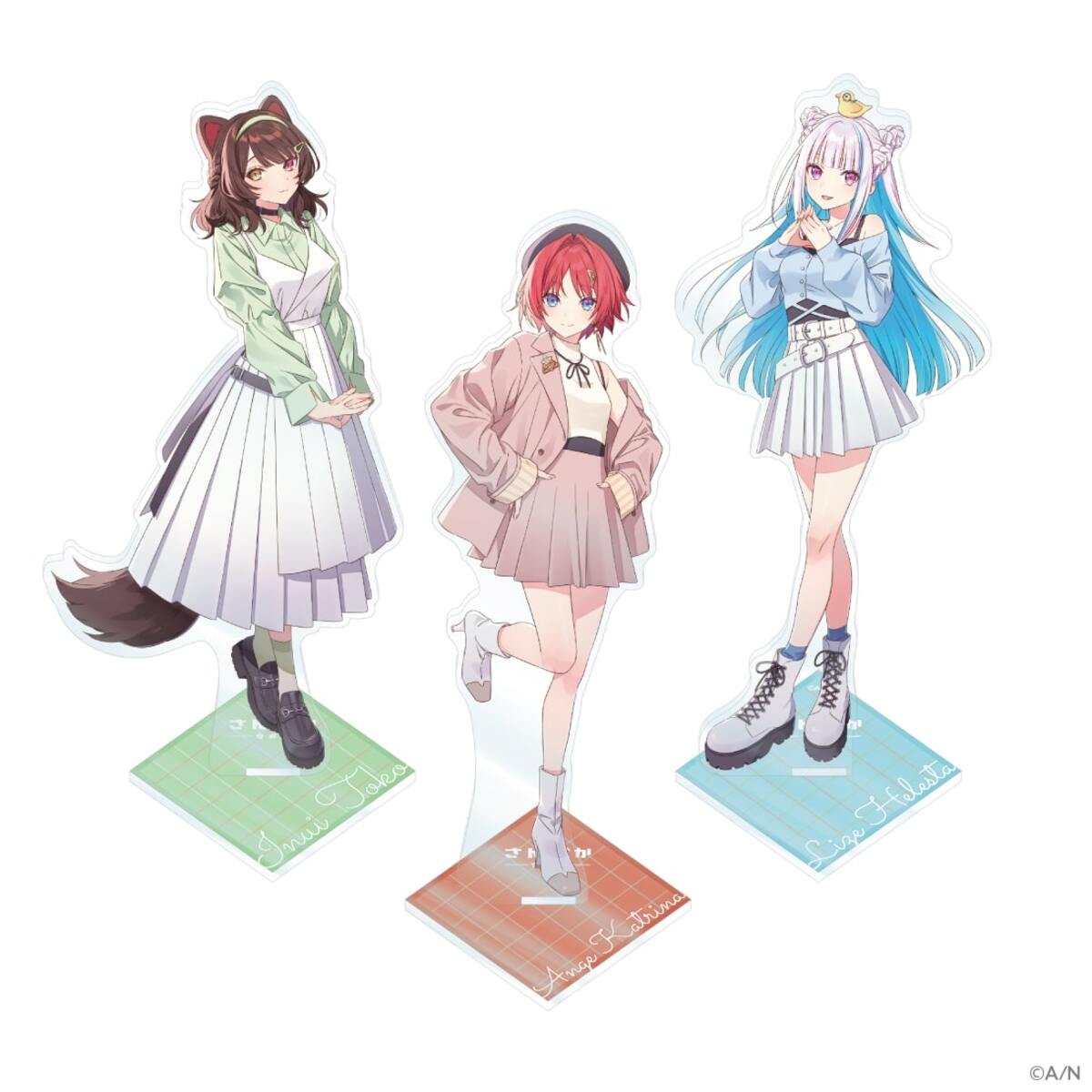 にじさんじ」の戌亥とこ、アンジュ・カトリーナ、リゼ・ヘルエスタの