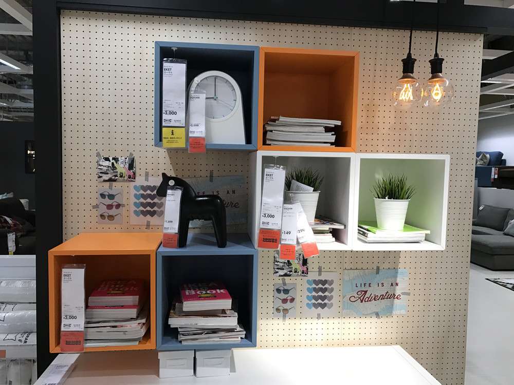 おしゃれな壁面収納ならIKEAのキャビネットEKET（エーケト）がおすすめ