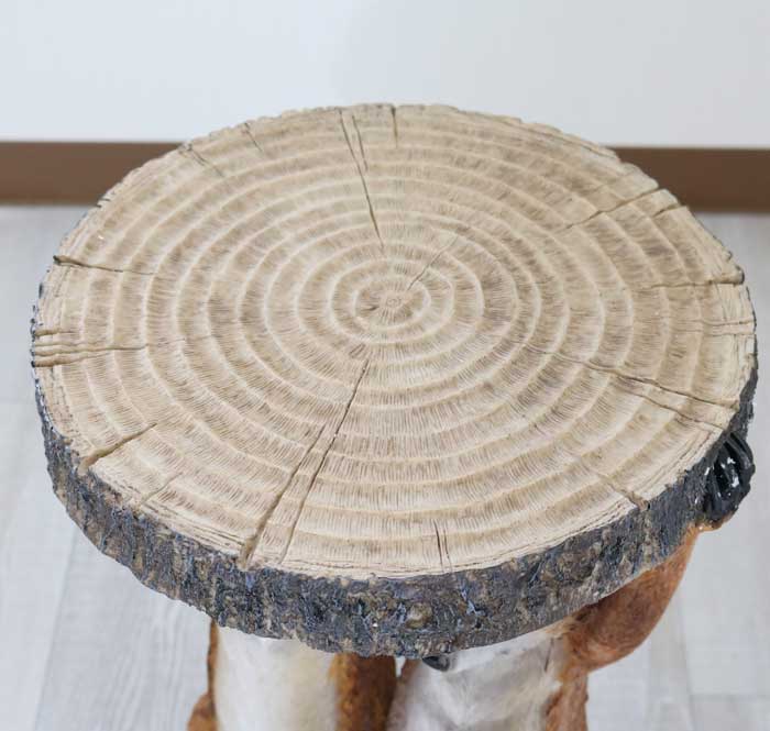 アニマルサイドテーブル ミーアキャット フラワースタンド かわいい