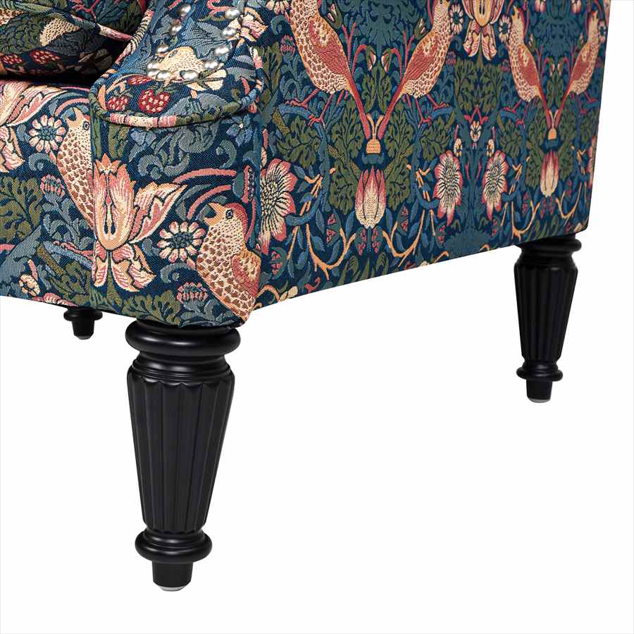 ジェニファーテイラー ウイングチェア 1人掛け ソファー いちご泥棒