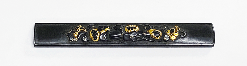 瓜図小柄 古後藤Kozuka design of pumpkinMade by Ko-Goto | 日本刀