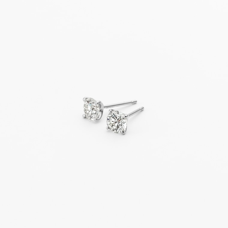 S001 ラボグロウンダイヤモンド/ピアス/0.50ct(プラチナ): SHINCA