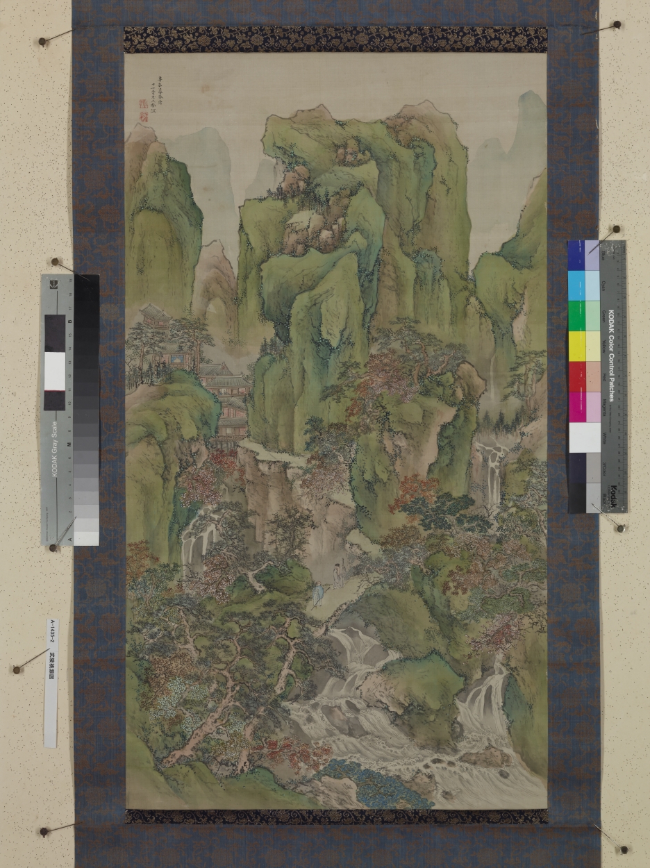 E0018412 武陵桃源図 - 東京国立博物館 画像検索