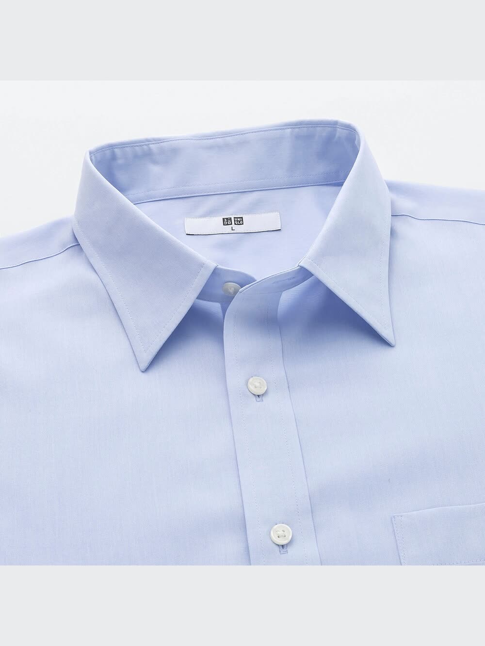 ユニクロ公式 | ファインクロスブロードシャツ（レギュラーカラー・長袖）