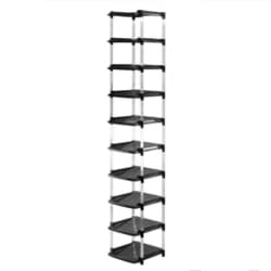 ヨドバシ.com - 平和工業 たっぷり収納 シューズラック10段 グレー