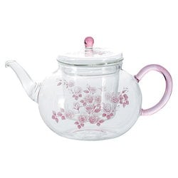 ヨドバシ.com - 大塚硝子 ピンクローズ 耐熱ガラス ティーポット