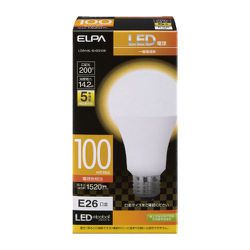 ヨドバシ.com - 朝日電器 エルパ ELPA 一般電球型LED電球 100W型相当