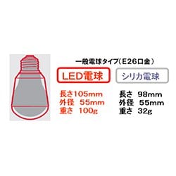 ヨドバシ.com - パナソニック Panasonic LED電球 E26口金 電球色 425lm