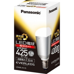 ヨドバシ.com - パナソニック Panasonic LED電球 E26口金 電球色 425lm