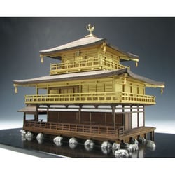 ヨドバシ.com - 小林工芸 KOB10-8 [1/100 鹿苑寺 金閣 木製建築模型