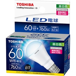 ヨドバシ.com - 東芝 TOSHIBA LED電球 E17口金 昼白色 760lm 断熱材