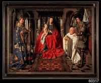 ヤン・ファン・エイク 「ヴァン・デル・パーレの聖母子」 [74155]の