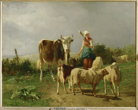 コンスタン・トロワイヨン の美術・絵画素材