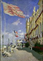 クロード・モネ 「トルーヴィル、ロシュ・ノワールのホテル」 [72740