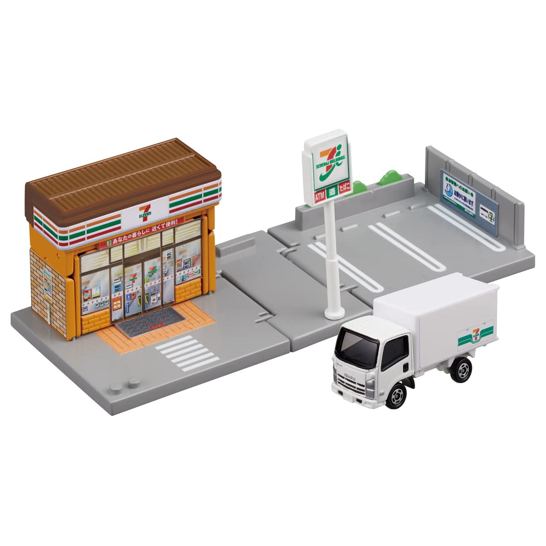 TAKARA TOMY Tomica Town Seven-Eleven with Tomica 209669 Diecast