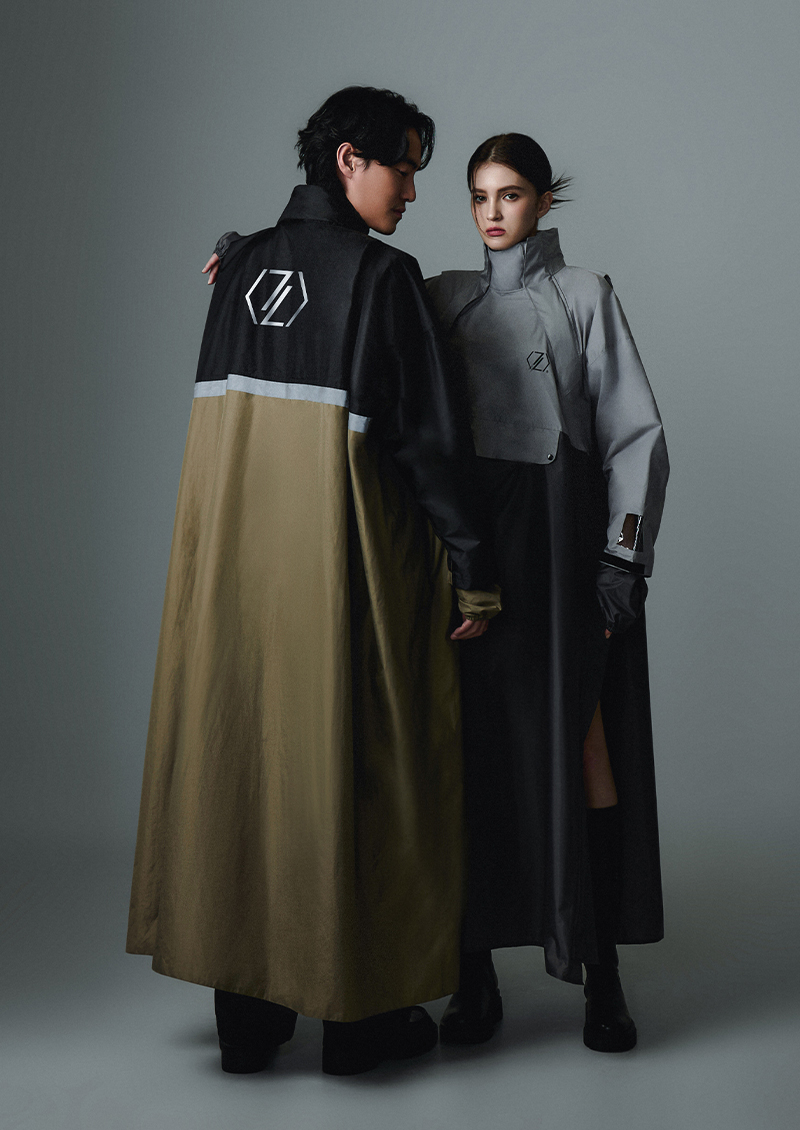 C2C側開秒穿後背包極鋒雨衣．送秒穿雨鞋套-CHECK2CHECK 機能服飾、C2C