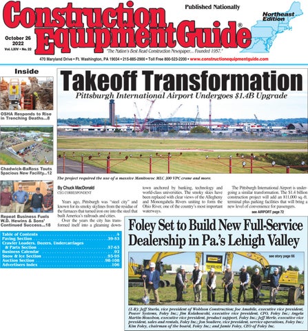 Northeast 22, October 29, 2022 by Construction Equipment Guide - Issuu