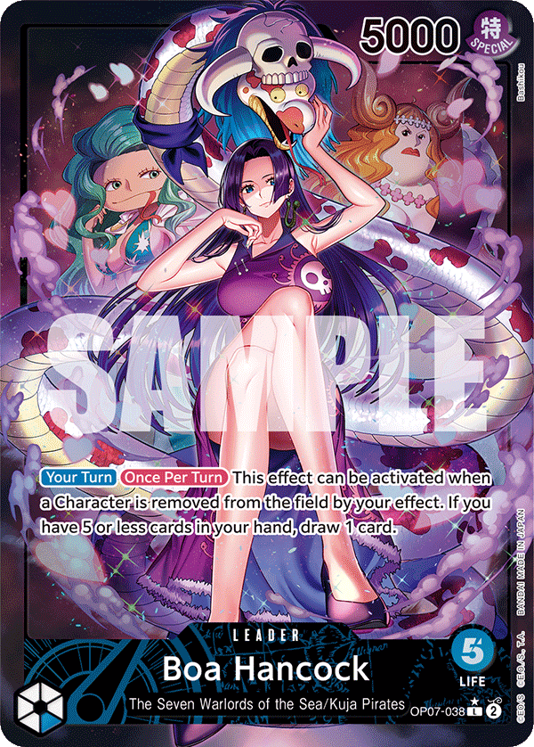 OPTCG | Products | [OP07-038_p1] Boa Hancock (Parallel)