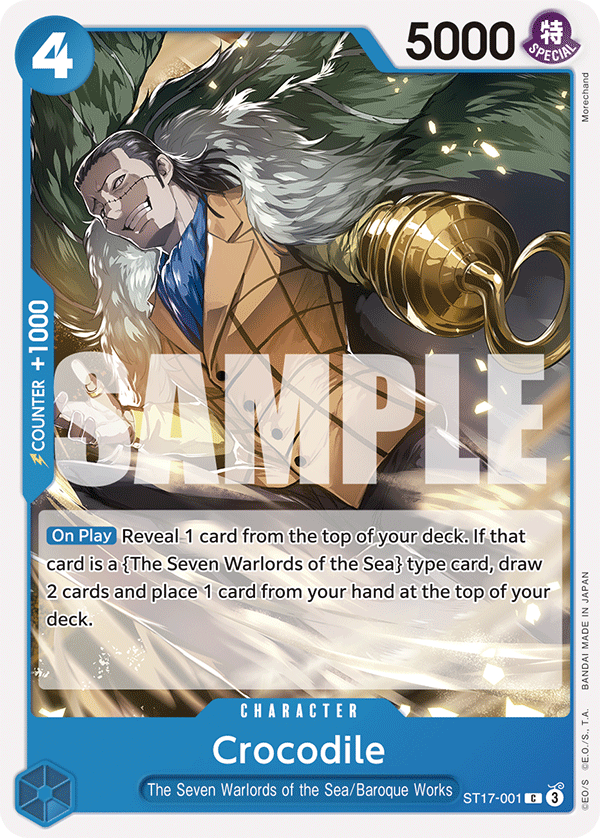 OPTCG | Products | [ST17-001] Crocodile