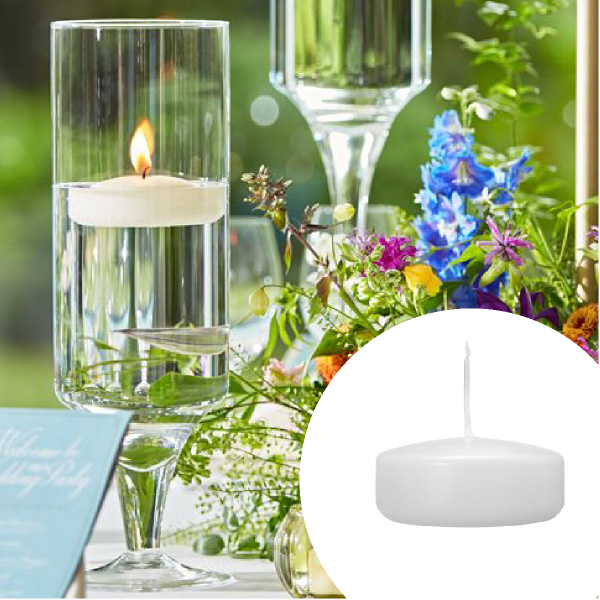 キャンドルサービス ゲストテーブル用 フローティングキャンドル