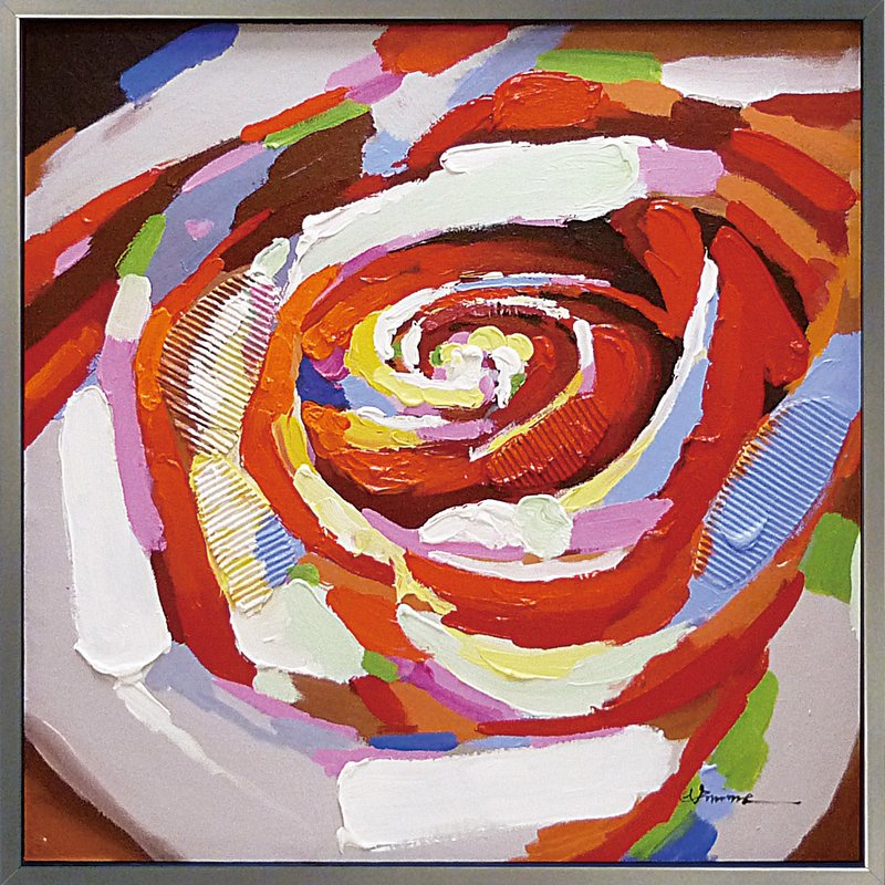 楽天市場】絵画 アート カラフル ブルドッグ/インテリア 額入り 額装込