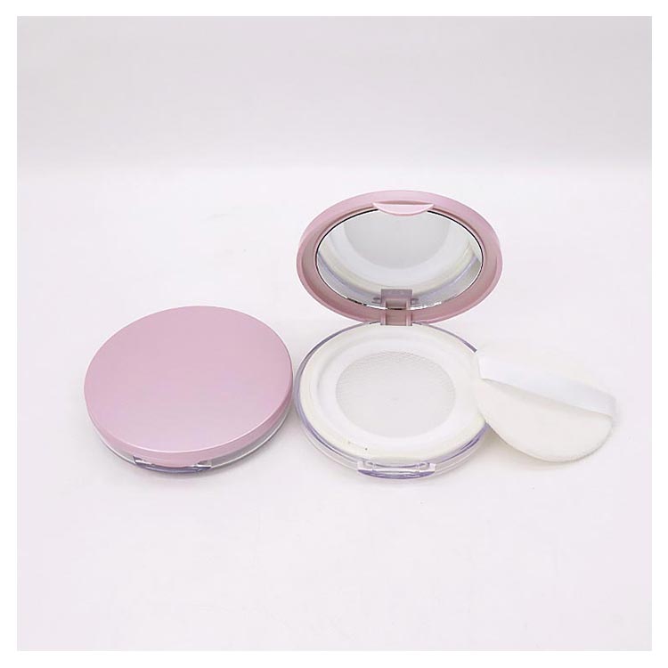楽天市場】2個セット ミラー付き パウダーケース ルースパウダーケース