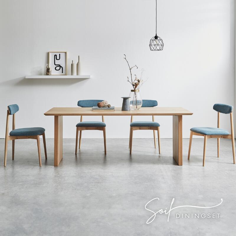 楽天市場】soil ソイル ダイニングセット【ダイニング5点セット】150