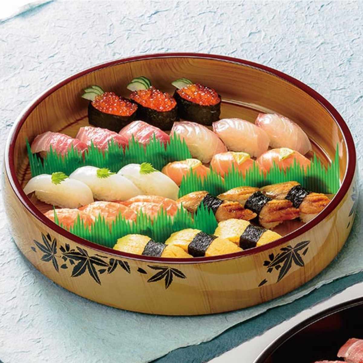 楽天市場】寿司桶 太鼓 尺5桶 香林紅葉 食器 組桶 業務用食器 （ 45cm