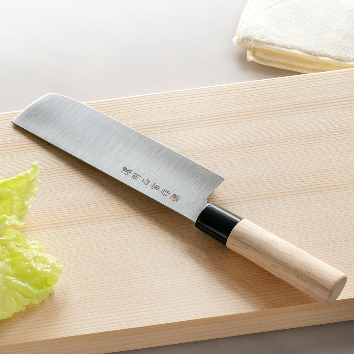 楽天市場】菜切り包丁 刃渡り16cm 濃州正宗 日本製 和包丁 ステンレス