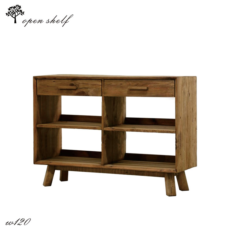 楽天市場】サイドボード キャビネット 北欧 無垢 アンティーク