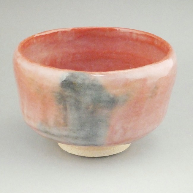 赤楽野点茶碗 松楽 - 京焼清水焼 松韻堂
