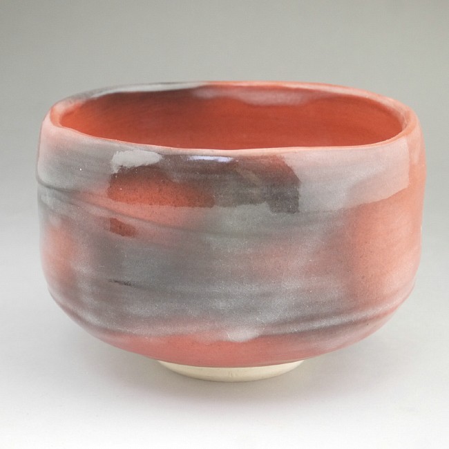 福赤楽利休茶碗 寿楽 - 京焼清水焼 松韻堂