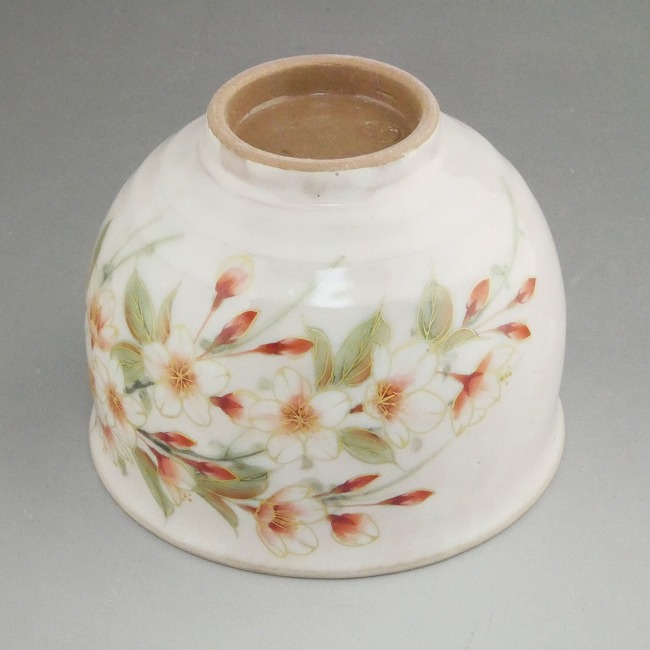 幽玄桜お茶呑茶碗 陶あん 薄桃 単品 - 京焼清水焼 松韻堂