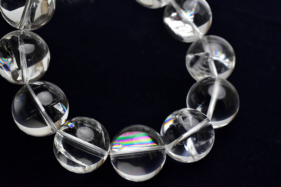 楽天市場】アイリスクォーツ AAAA 超大珠 ブレスレット ◇約20mm珠×12