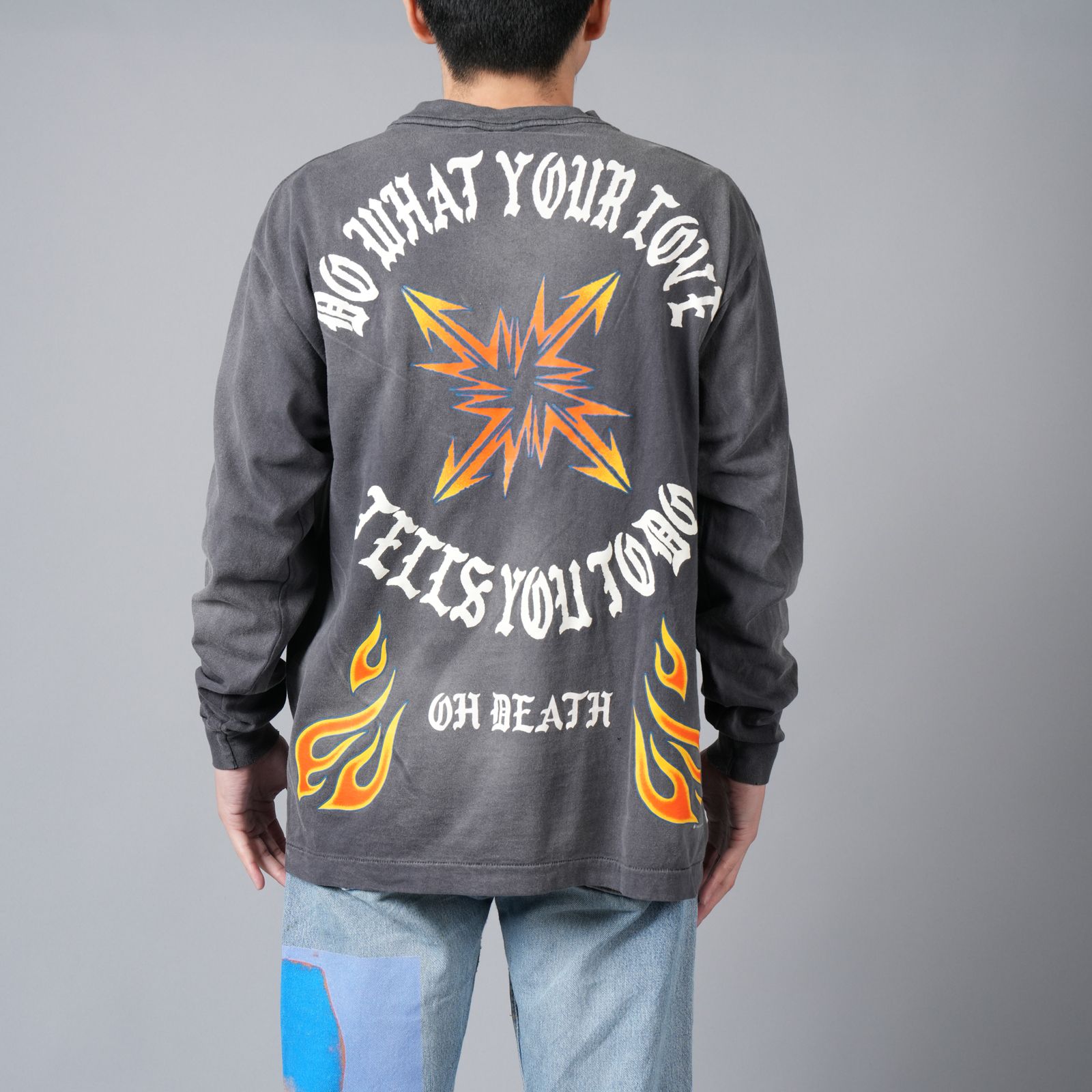 SAINT M×××××× - 【ラスト1点】SM-YS8-0000-015 / M / BLACK / ロンT